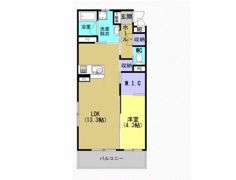 リバーサイド清音Ⅱの間取り画像