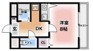 シャンブルⅡの間取り画像