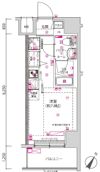 クラリッサ横浜シエルの間取り画像