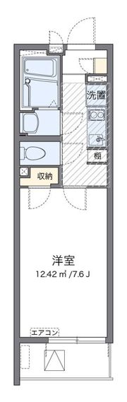 クレイノドエル 大久保Aの間取り画像