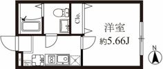 モダンラフォンテ高島平Aの間取り画像