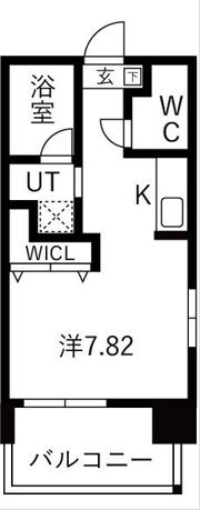 メイプルコート朝岡の間取り画像