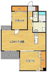 KSK中須コアプレイスの間取り画像