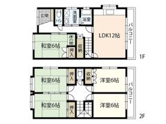 I邸の間取り画像