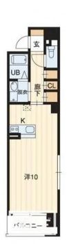 リッヂタワーⅡの間取り画像