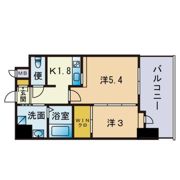エンクレスト博多駅前ARTの間取り画像