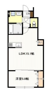 （仮称）物見東2丁目アパートの間取り画像