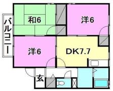 エンゼルハイムB棟の間取り画像