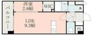 ラ・シック城南の間取り画像