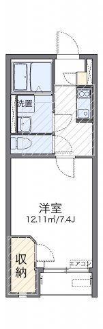 レオネクスト小山ロイヤル館の間取り画像