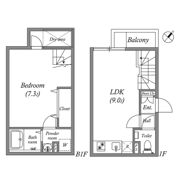 LEGALAND都立大学Ⅱの間取り画像