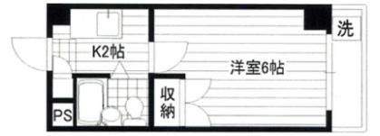 ツインハイツBの間取り画像