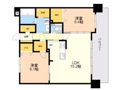 YGM松島LUXEの間取り画像
