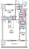 スプランディッドライズ新大阪ノースの間取り画像