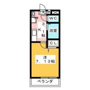 ウェーブレジデンス北長瀬の間取り画像