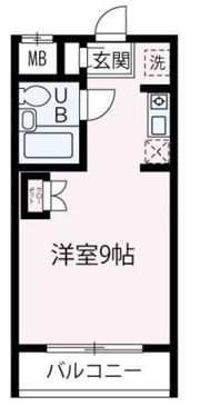 シャトレーヌ志木の間取り画像