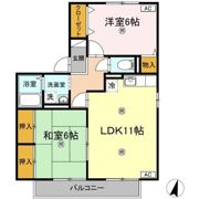 クレールメゾン B棟の間取り画像
