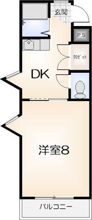 ヴェルメゾンツインの間取り画像