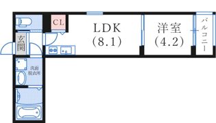 Kobe MKCの間取り画像
