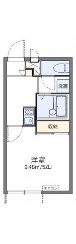 レオパレス七本松の間取り画像