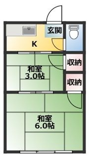 日東住宅二号館の間取り画像