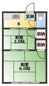 日東住宅二号館の間取り画像