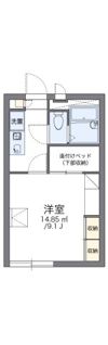 レオパレスパストラルの間取り画像