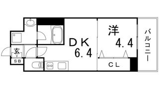 アルデール兵庫の間取り画像