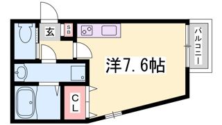 クレセント西代の間取り画像