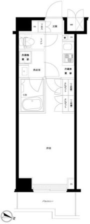 ルーブル蓮根の間取り画像