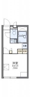 レオパレスハーモニーの間取り画像