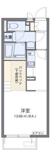 ミランダプレジールMの間取り画像