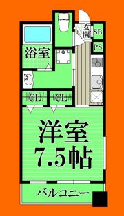 ビューサイト横浜の間取り画像