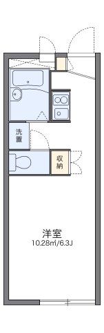 レオパレスグランデⅡの間取り画像