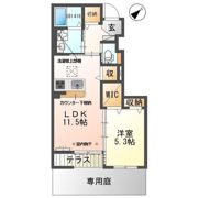 カーサ ESⅡの間取り画像