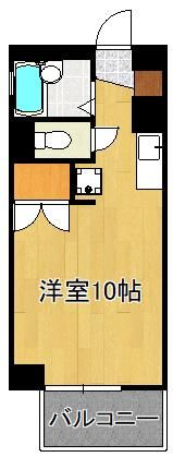 ダイナコート小倉下到津302号室の間取り画像