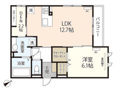 サンハイム己斐中Ⅲの間取り画像