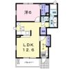 クラールAの間取り画像