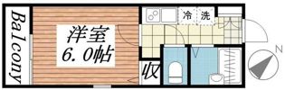 グリーンステージⅠの間取り画像