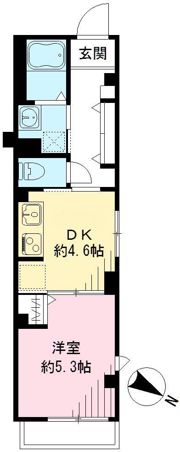 ビューノ竜泉の間取り画像