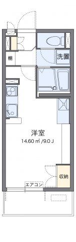 ミランダクレール 西八王子の間取り画像