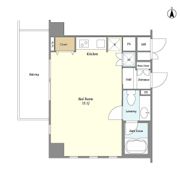 エムジー目黒駅前の間取り画像