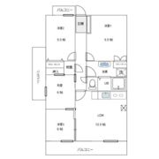 クレール長瀬の間取り画像