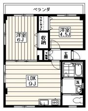 善福寺ハイツの間取り画像