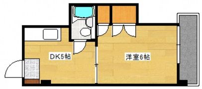 サンハイムうえだの間取り画像