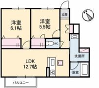 シャーメゾン セルディーナの間取り画像