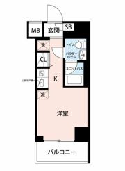 クラリッサ横浜シエルの間取り画像