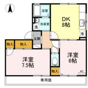 グリーンコーポ寺尾の間取り画像