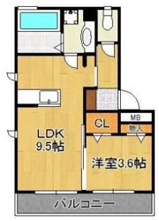 レスポアールの間取り画像