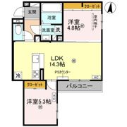Clashist中宮3丁目の間取り画像